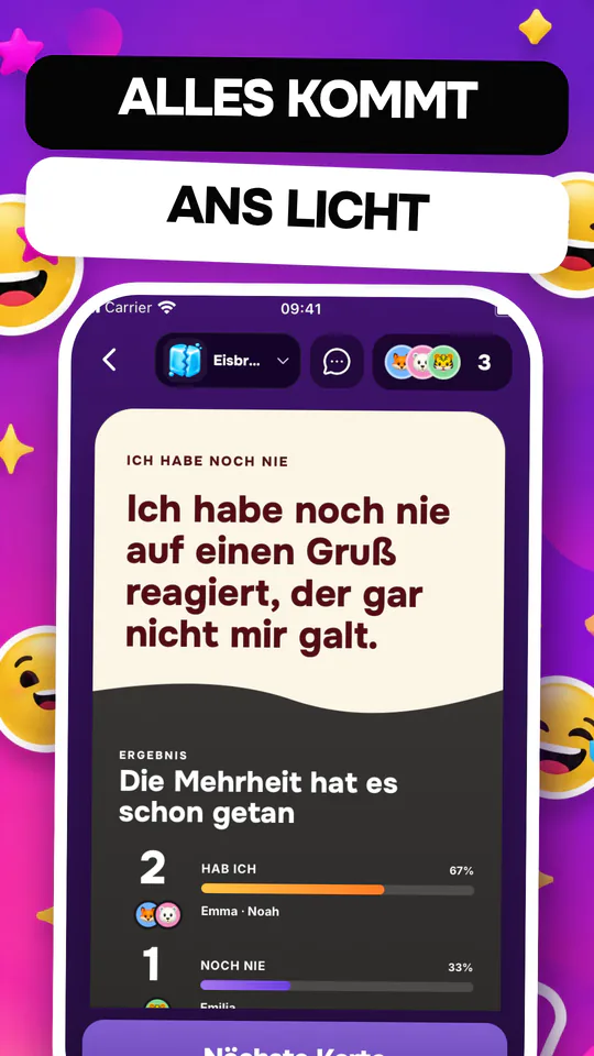 Ich Habe Noch Nie: Es gibt immer etwas Neues zu entdecken. — Screenshot vergrößern 3