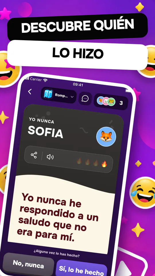 Yo Nunca screenshot